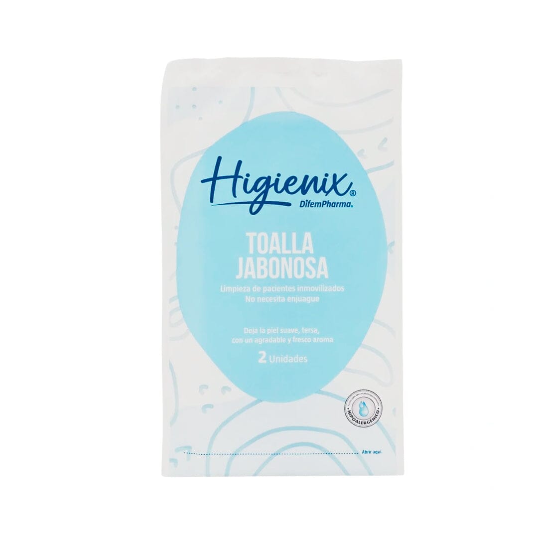 Toalla Jabonosa Higienix x 2 Unidades Difem Pharma